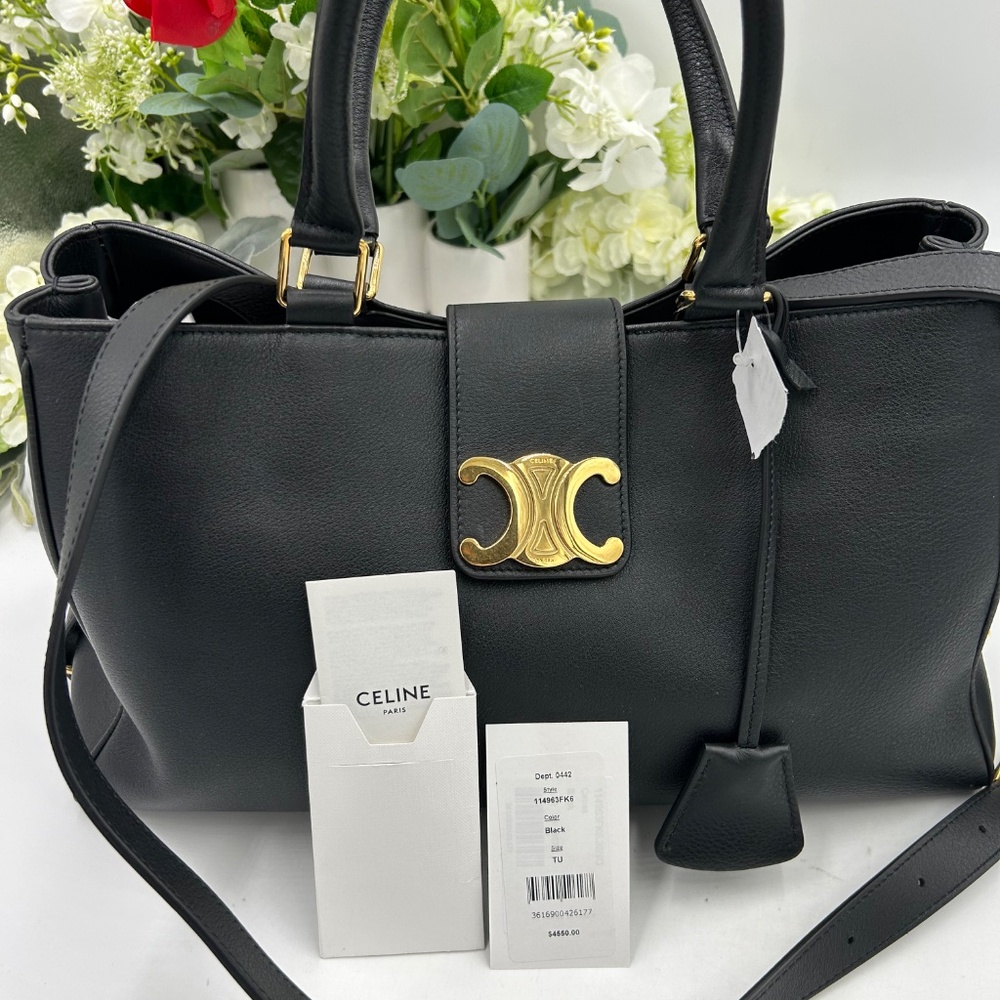 Women’s Celine APPOLINE BAG in supple calf leather originally 4600 NWT - Picture 4 of 11